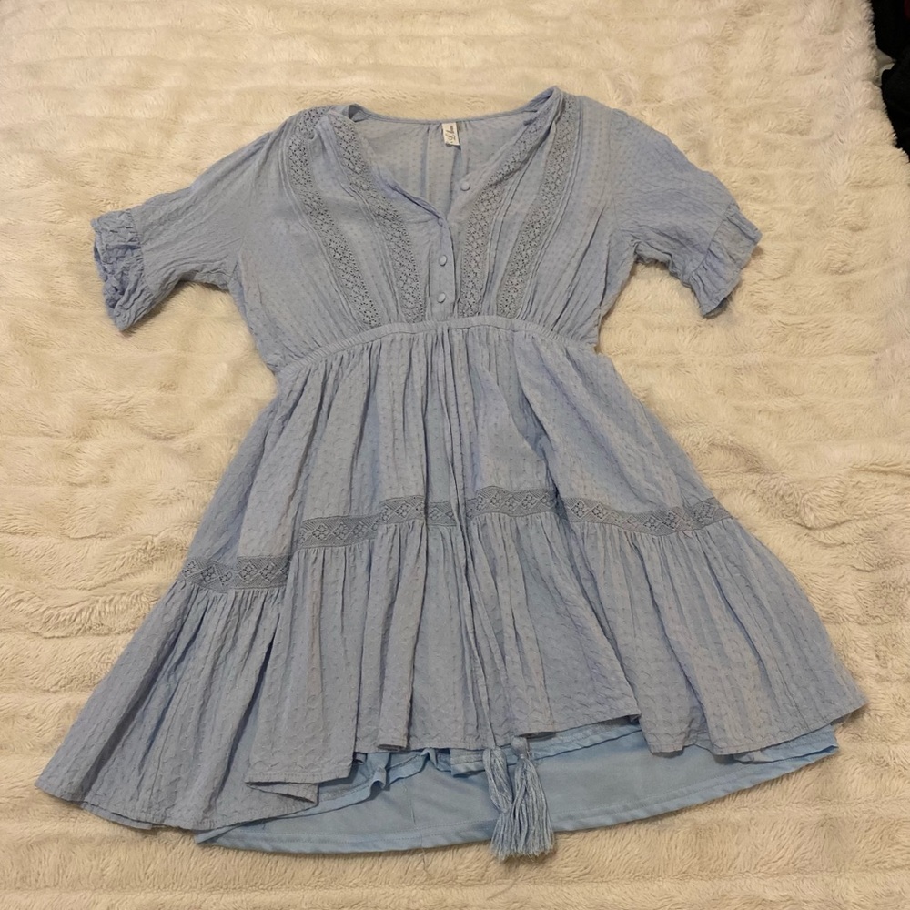 Pale Blue Dress
